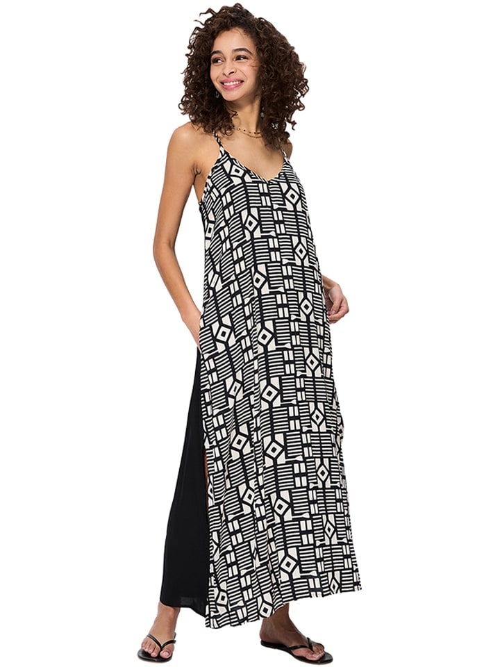 Kleid in Schwarz/ Weiß