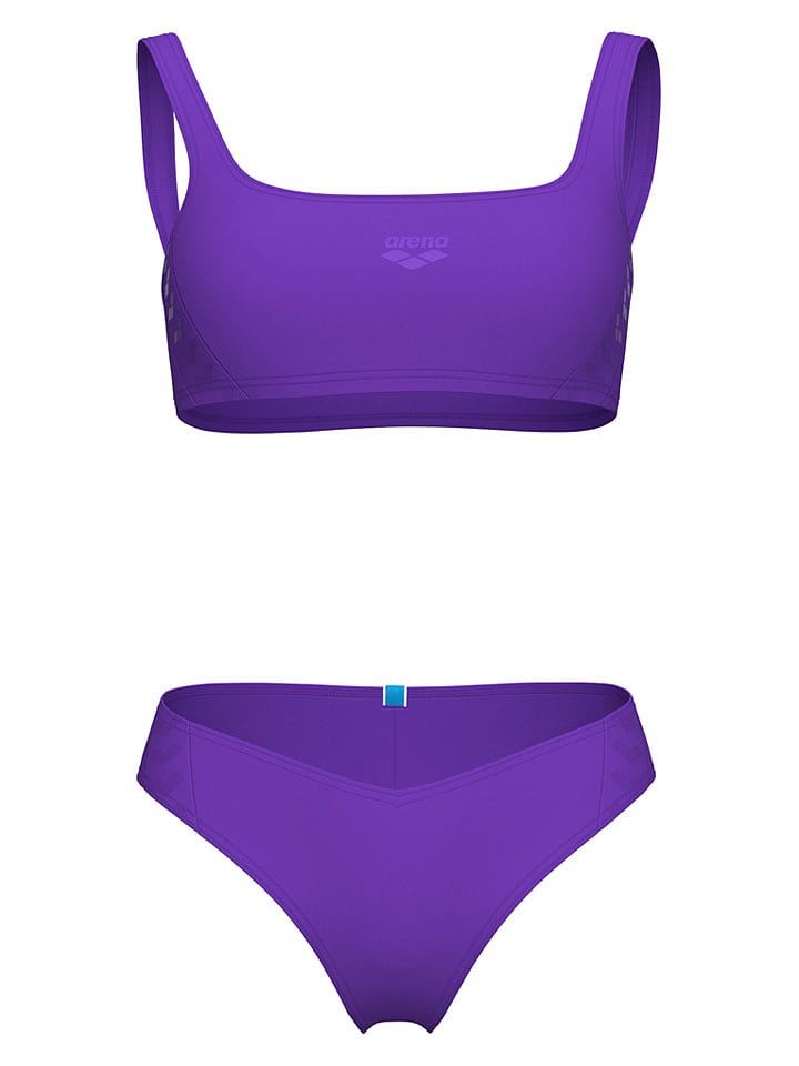 Bikini w kolorze fioletowym