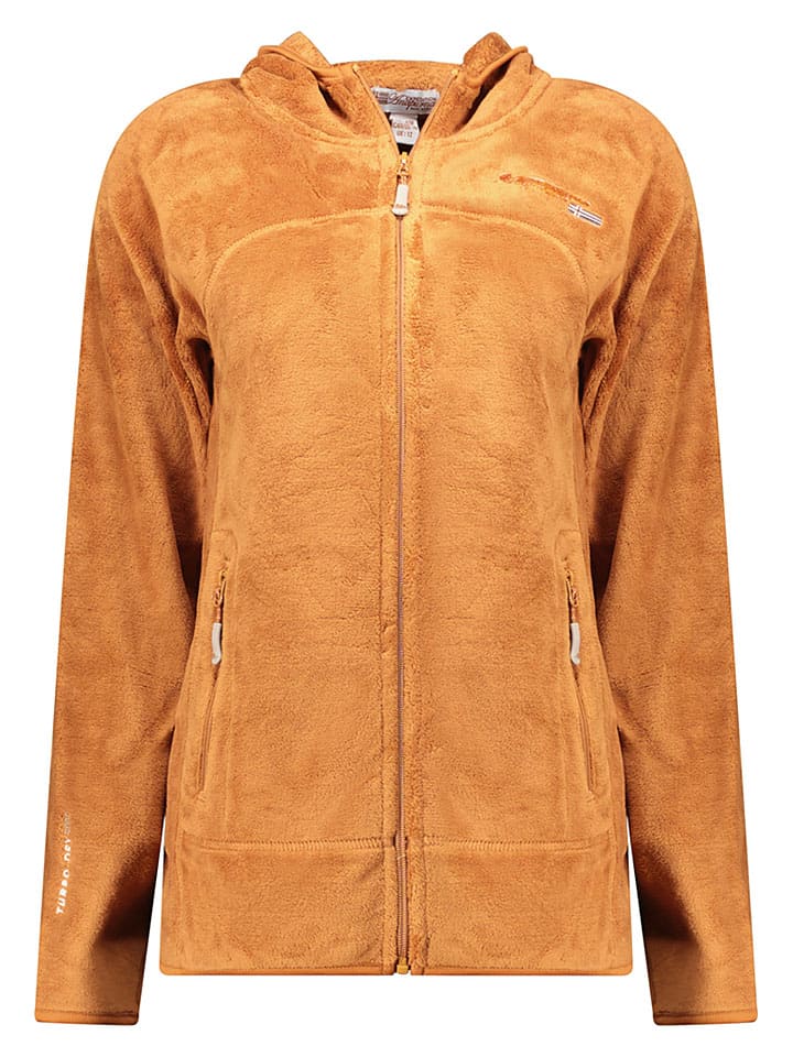 Fleecejacke "Uternel" in Hellbraun