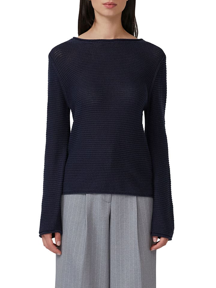 Pullover in Dunkelblau