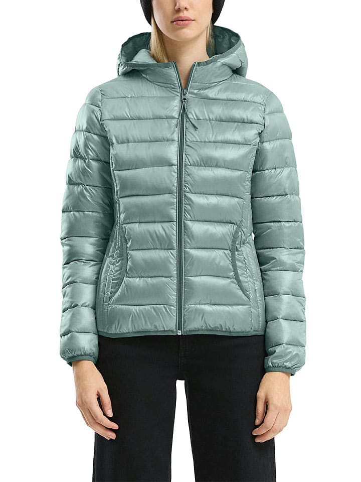 Steppjacke in Türkis