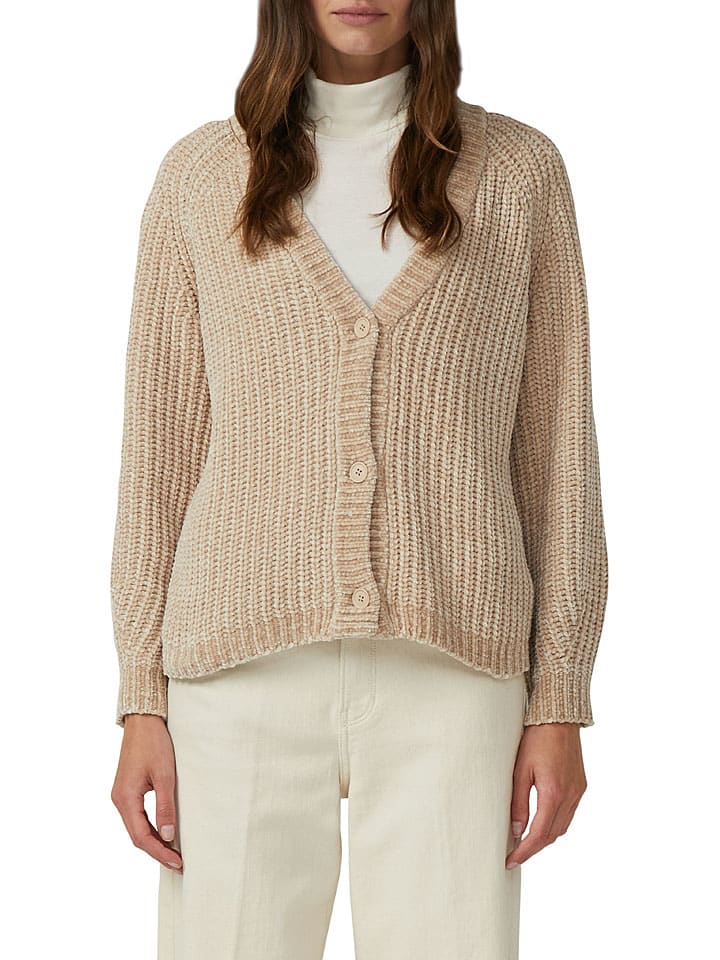 Cardigan in Hellbraun