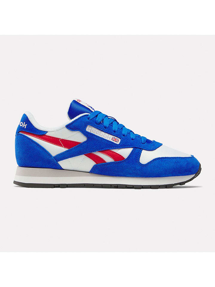 Leren sneakers "Classic Leather" blauw