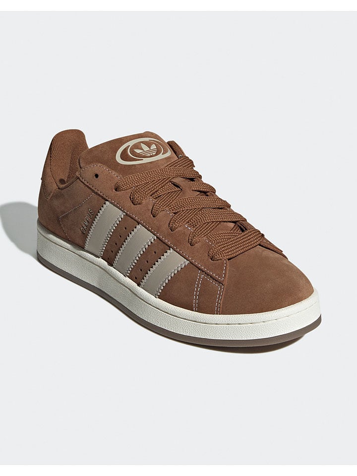 Skórzane sneakersy "Campus 00s" w kolorze jasnobrązowym