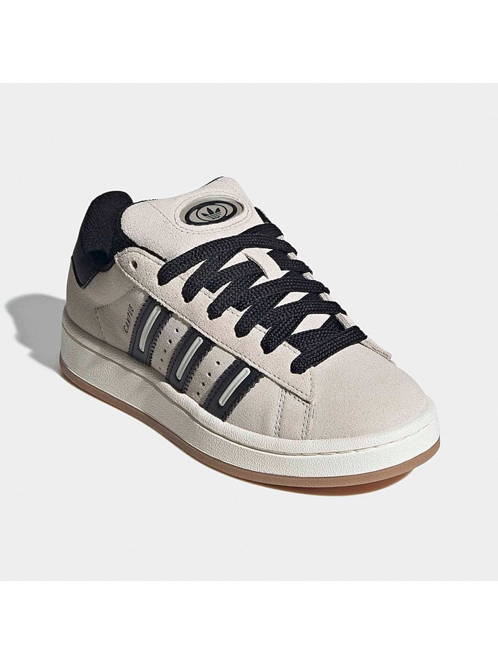 Leder-Sneakers "Campus 00s" in Beige