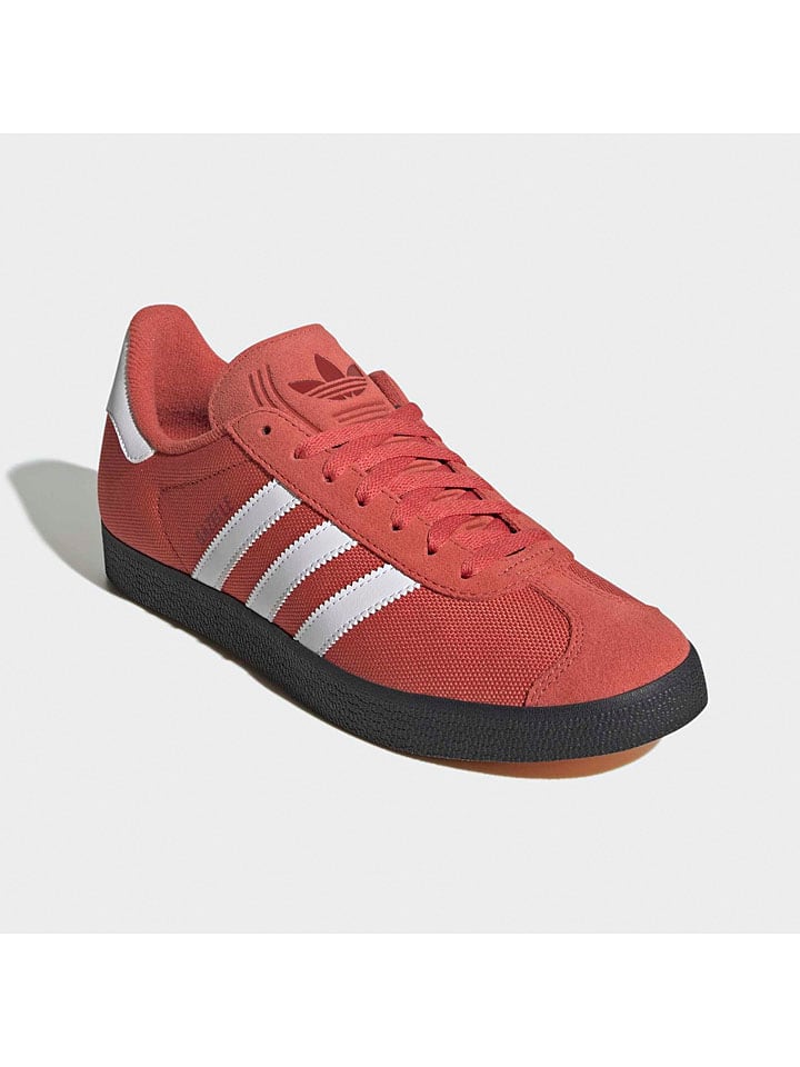Leren sneakers "Gazelle" oranje