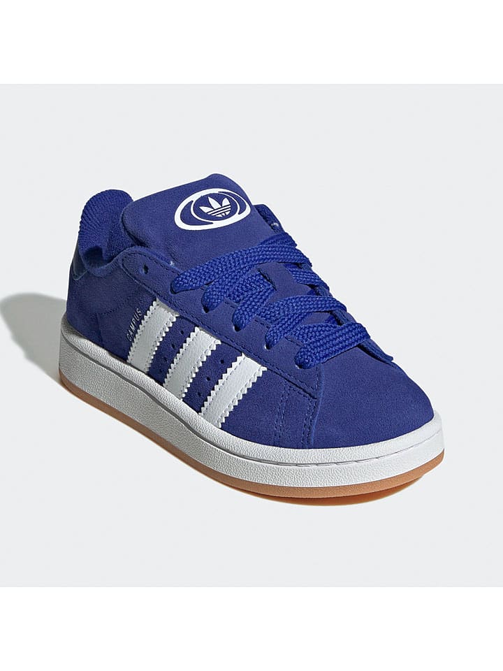 Leder-Sneakers "Campus 00s" in Blau