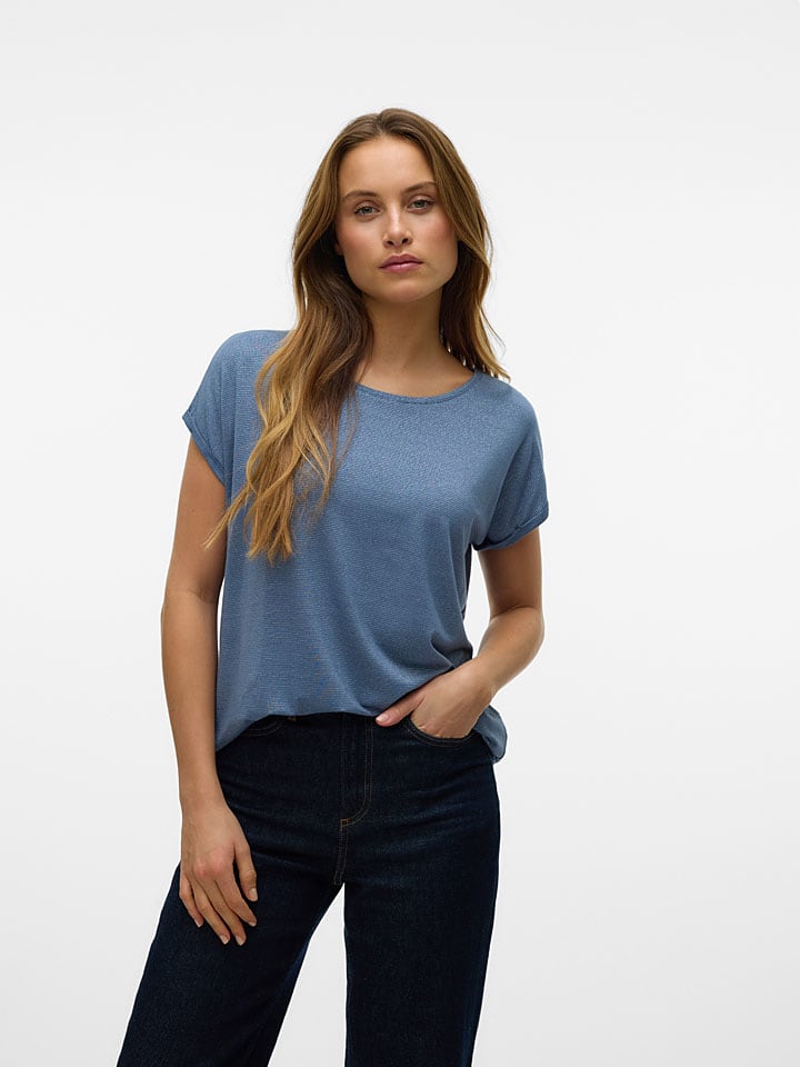 Shirt in Blaugrau