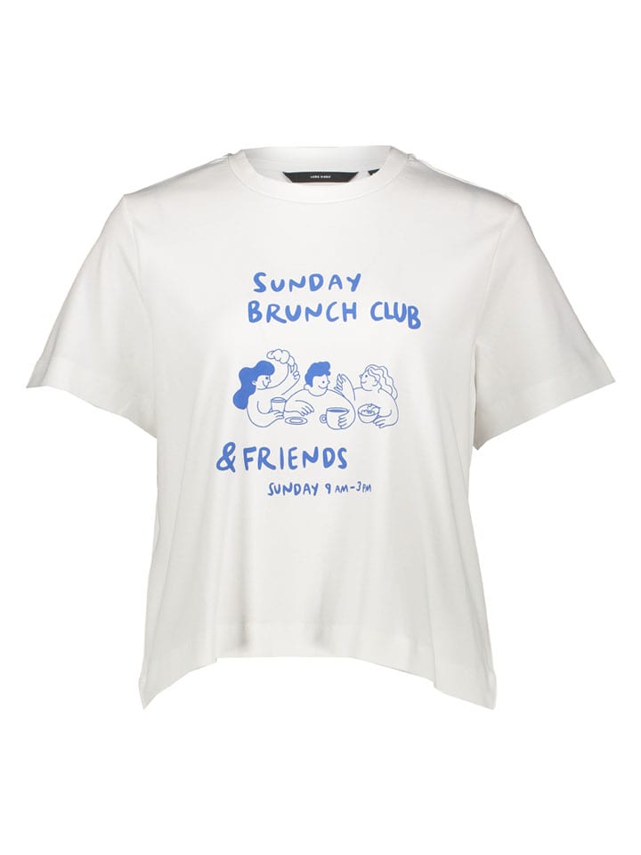 Shirt in Weiß