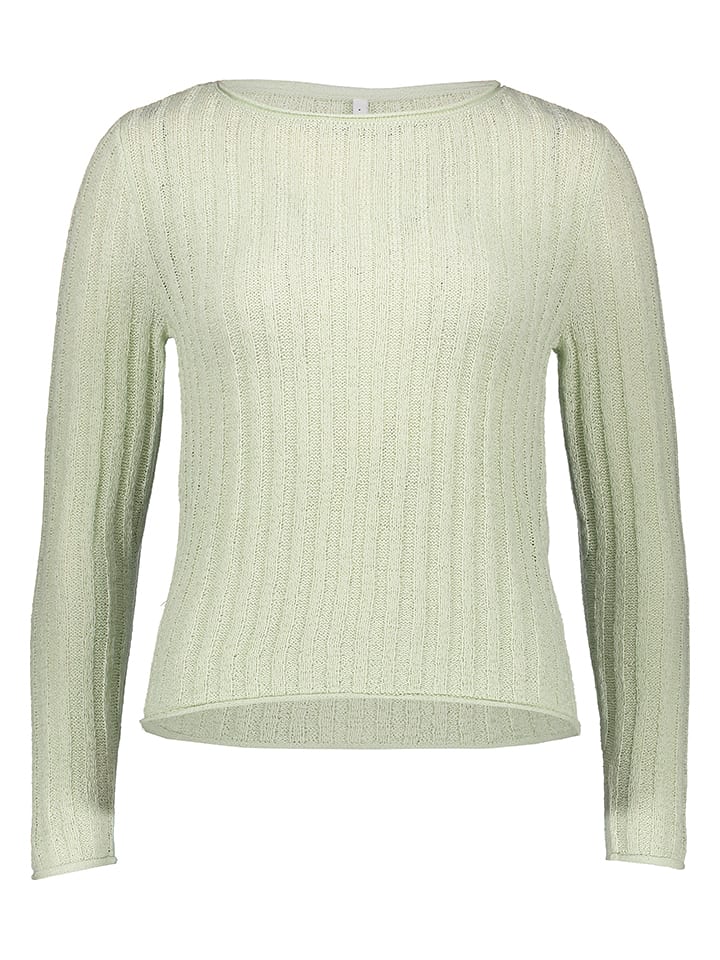 Sweter w kolorze jasnozielonym