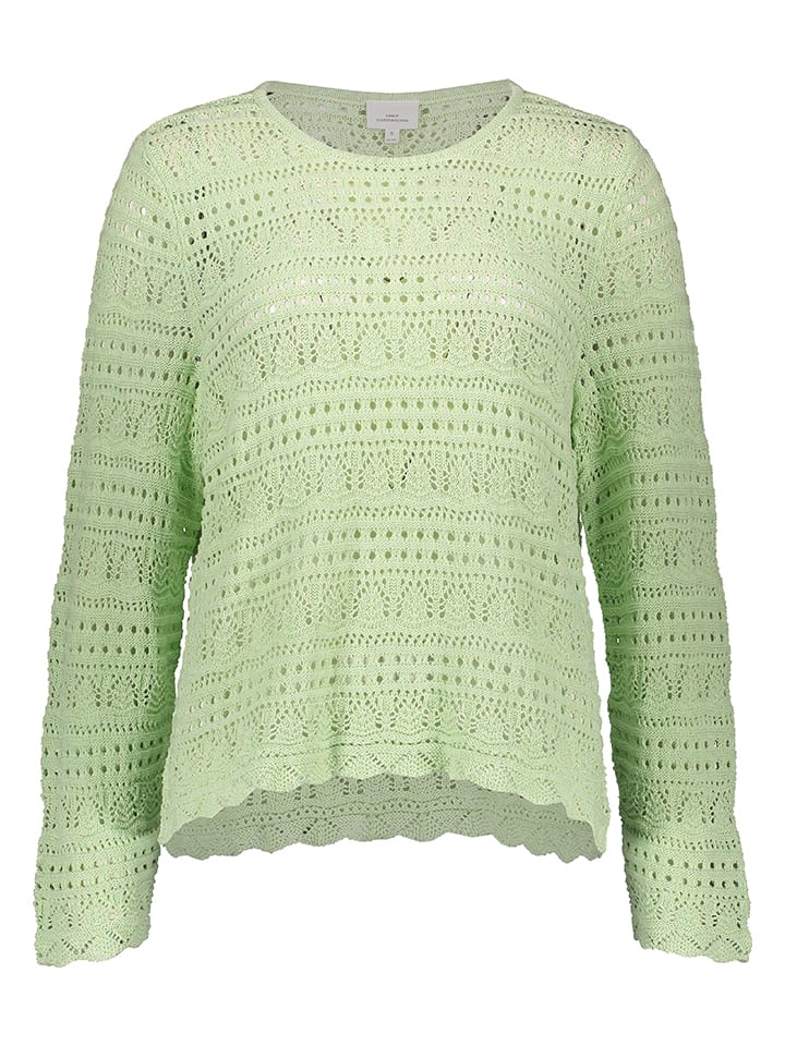 Sweter w kolorze jasnozielonym