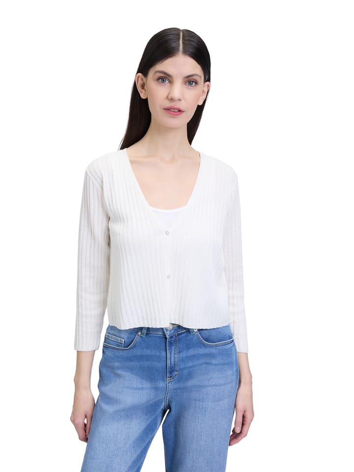 Cardigan in Weiß