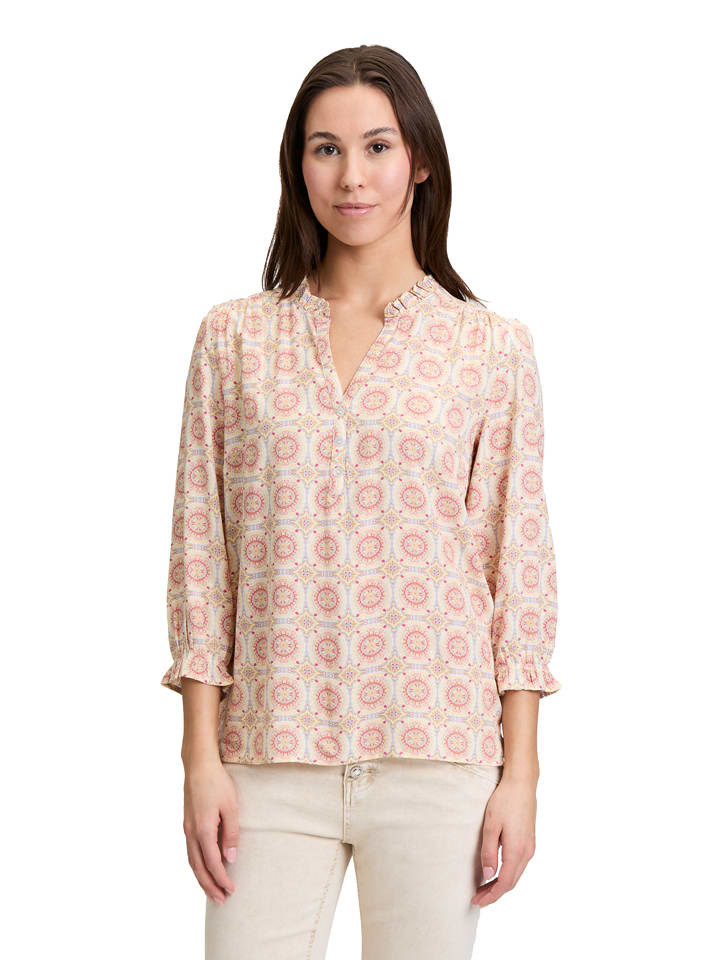 Bluse in Beige