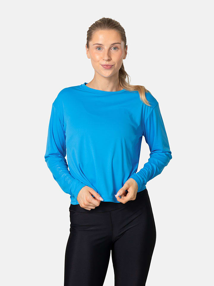 Funktionslongsleeve "Una" in Blau