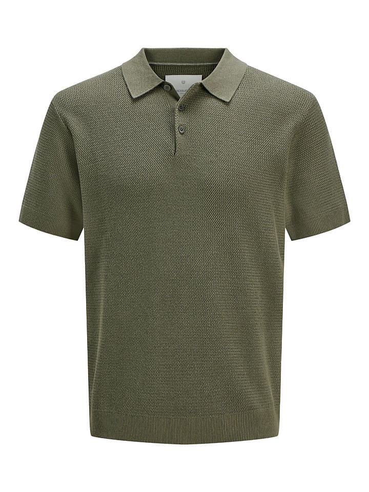 Koszulka polo "Cooper" w kolorze khaki