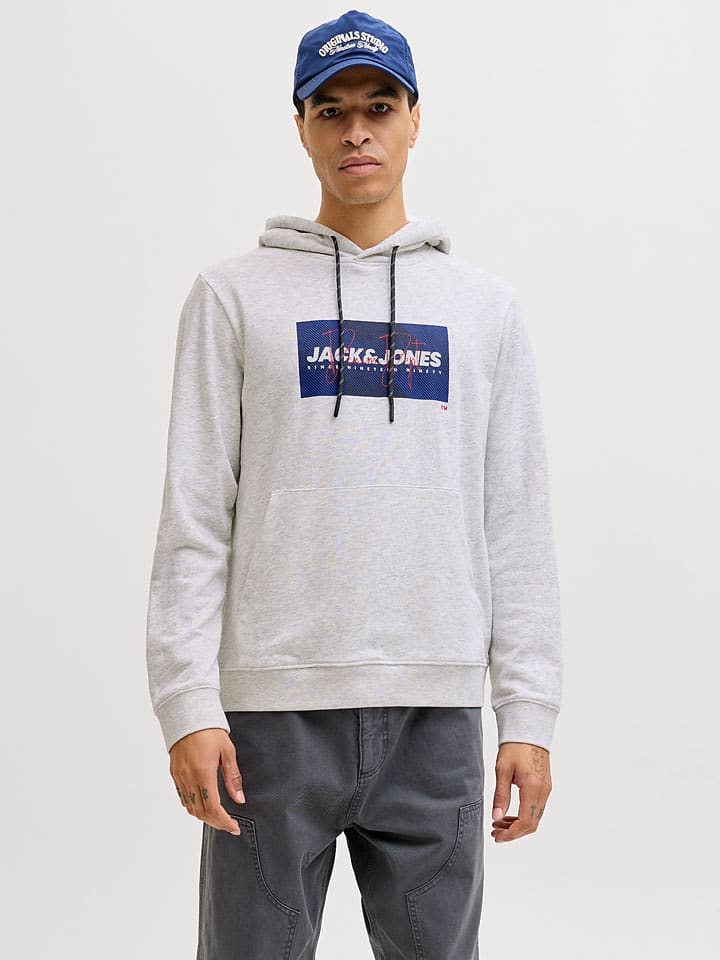Hoodie "Cole" in Grau