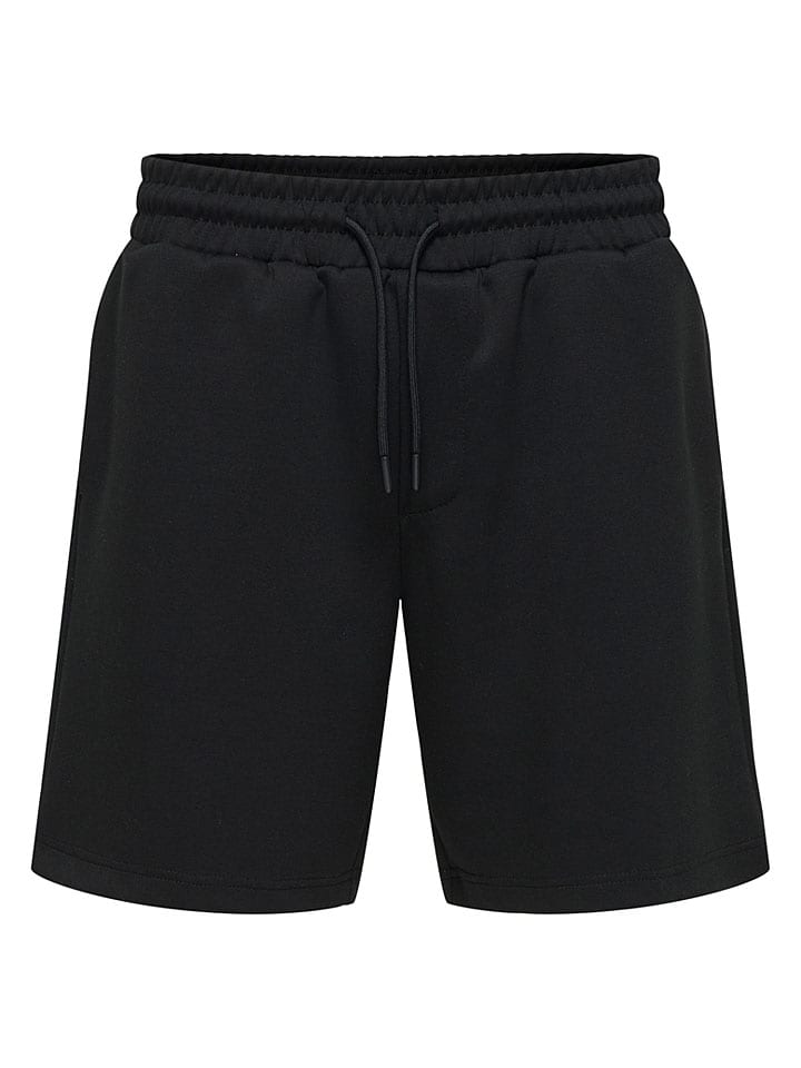 Sweatshort "Onsluca" zwart