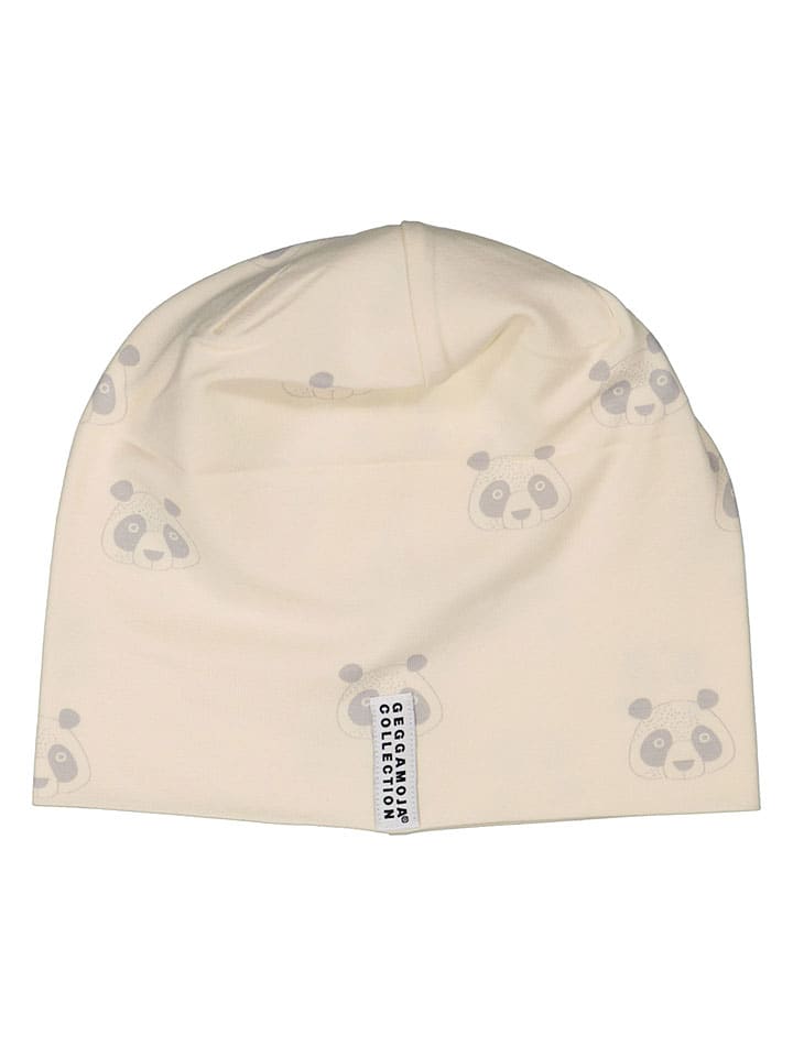 Czapka beanie w kolorze beżowym