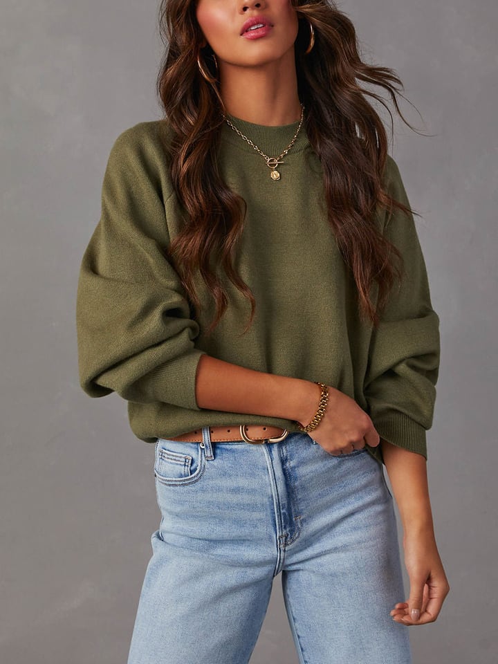 Pullover in Khaki