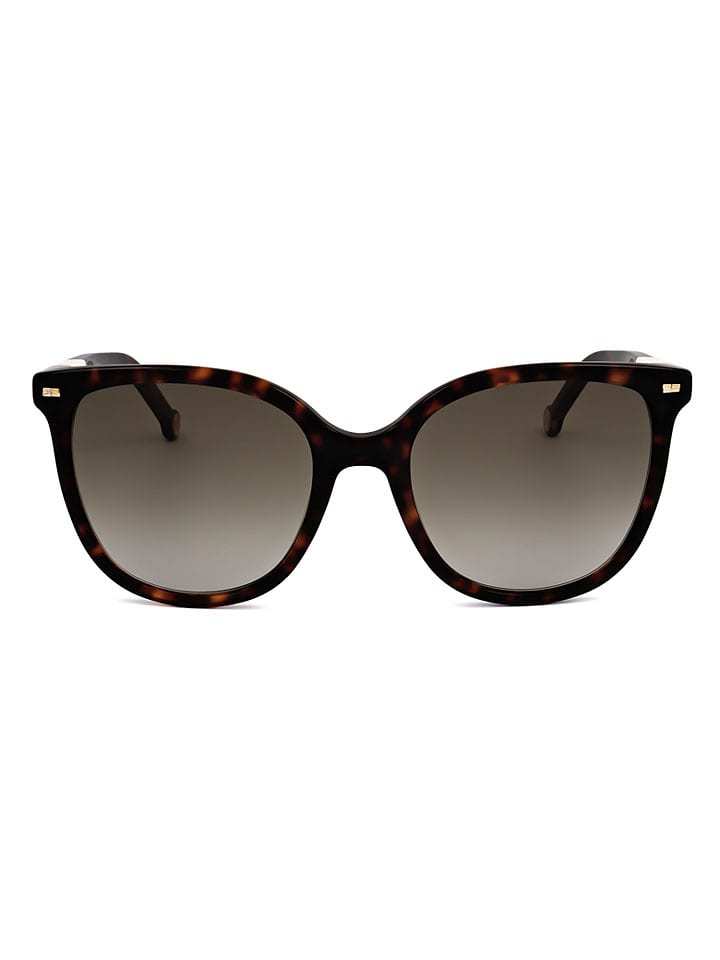 Damen-Sonnenbrille in Braun/ Khaki