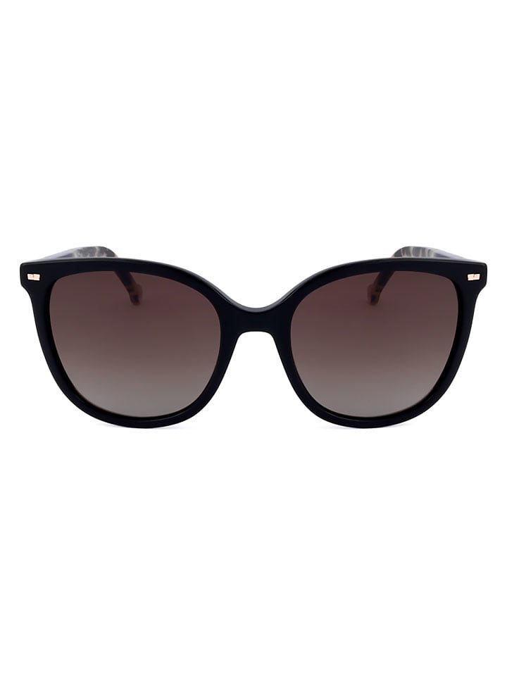 Damen-Sonnenbrille in Schwarz/ Braun