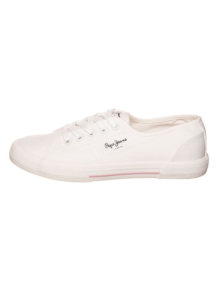 Sneakers "Basic" in Weiß