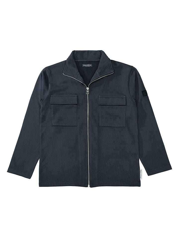 Sweatvest donkerblauw