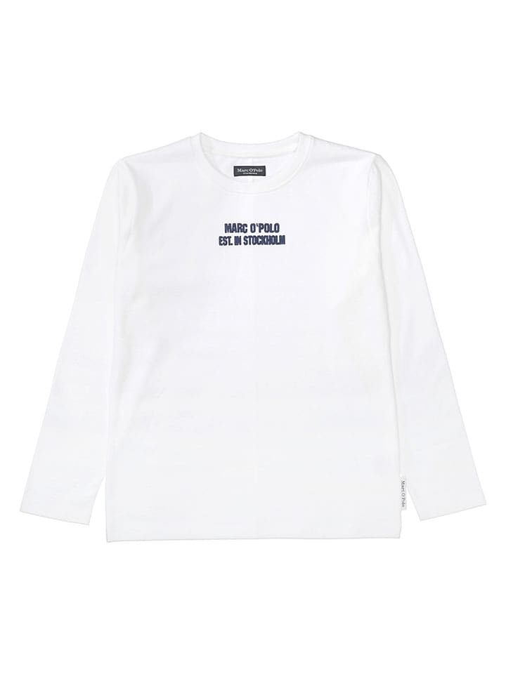 Longsleeve in Weiß