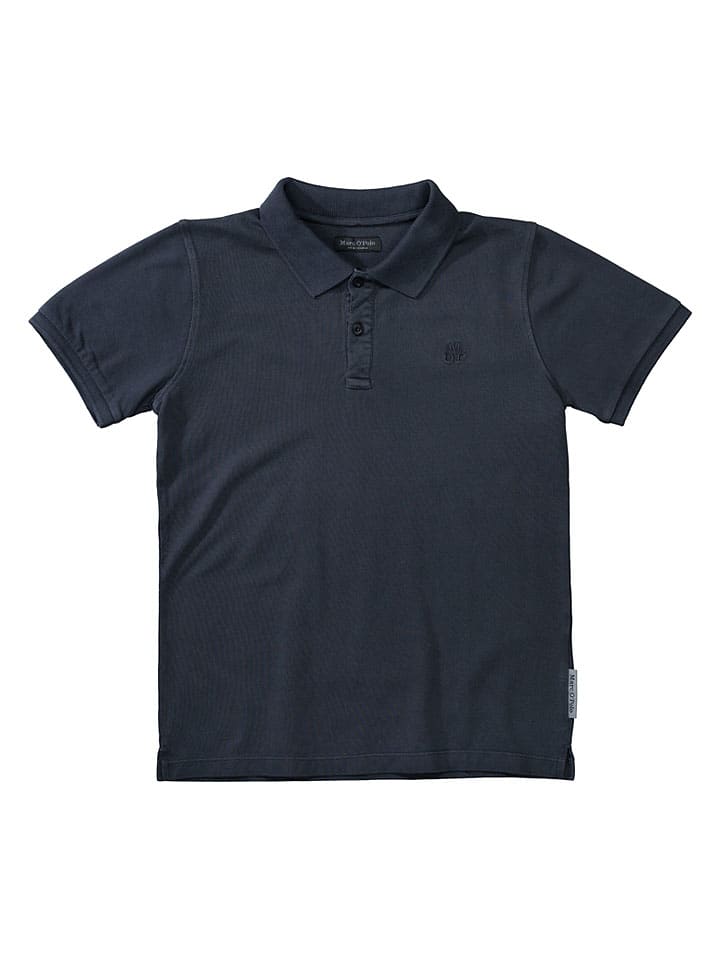 Poloshirt in Dunkelblau