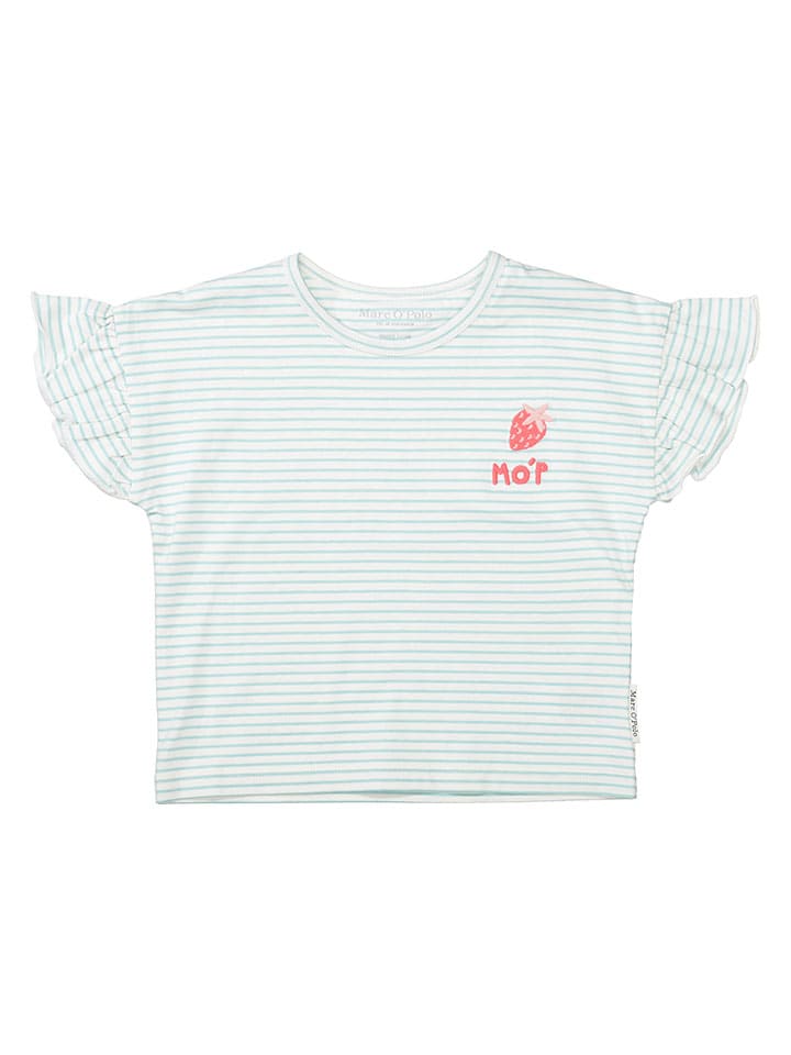 Shirt wit/turquoise