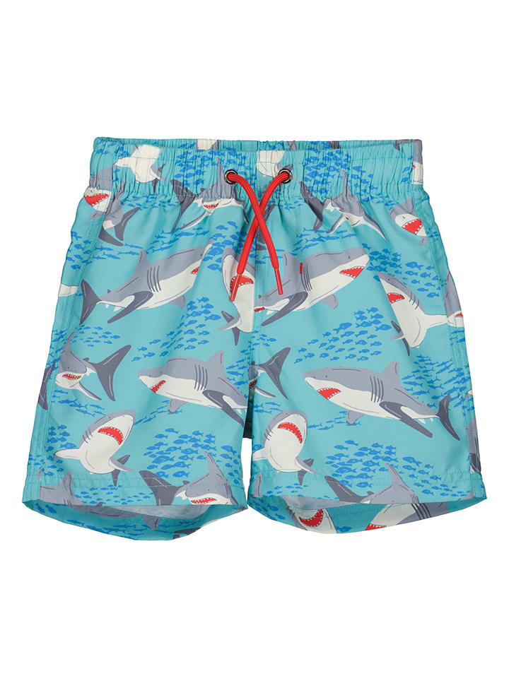 Badeshorts in Hellblau