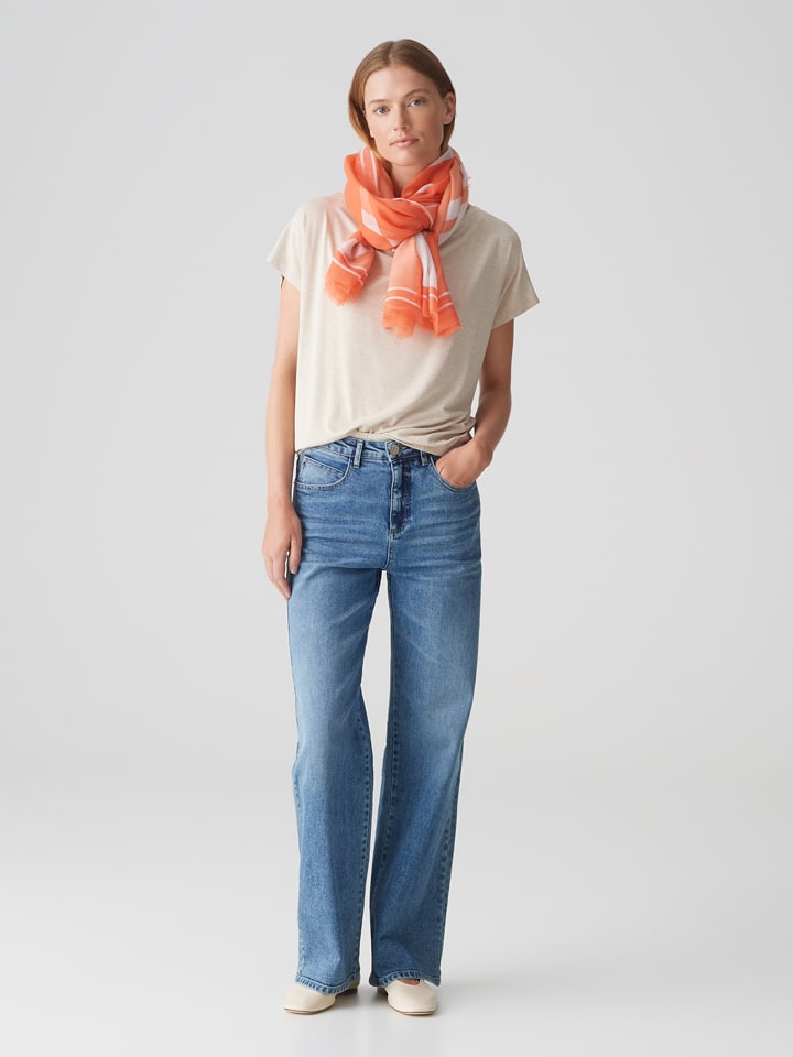 Schal in Orange