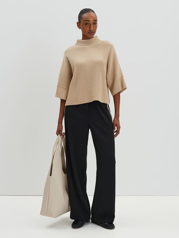 Pullover "Talja" in Hellbraun
