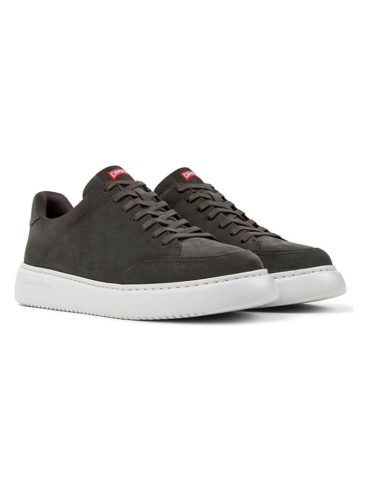 Leren sneakers "Runner K21" antraciet