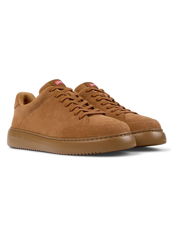 Leren sneakers "Runner K21" lichtbruin
