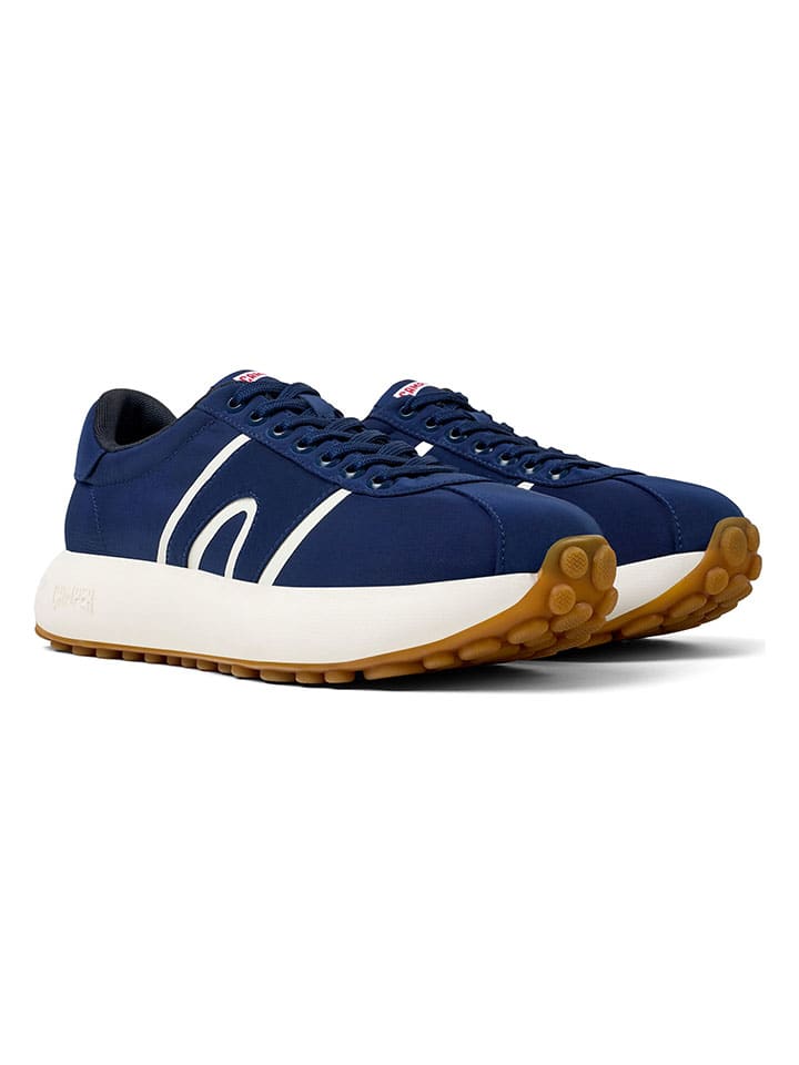 Sneakersy w kolorze niebiesko-białym