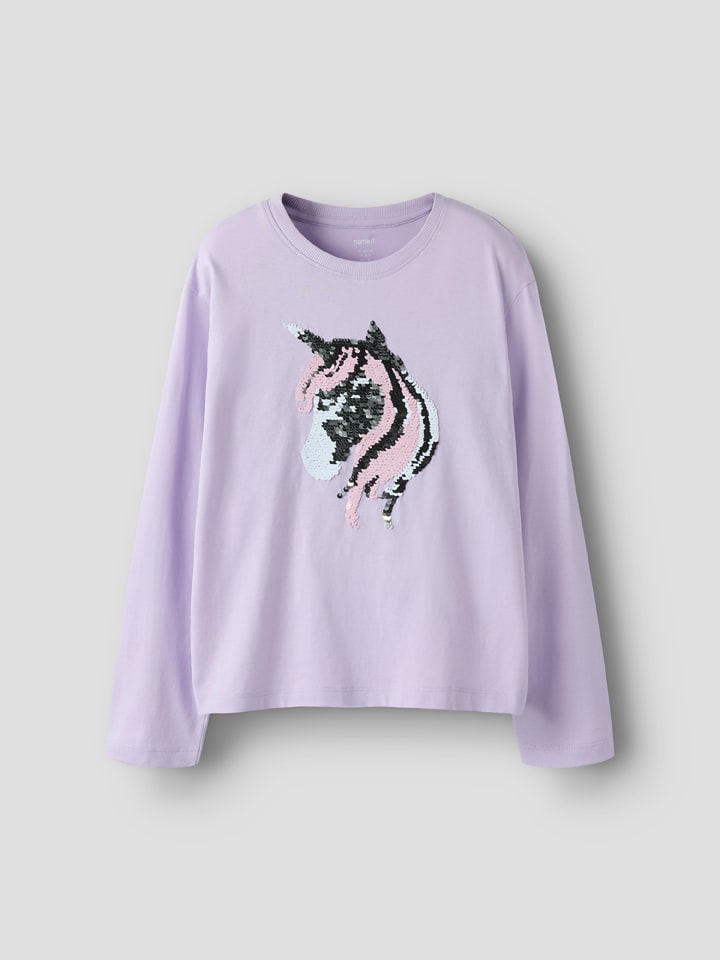 Longsleeve "Dassa" in Lila