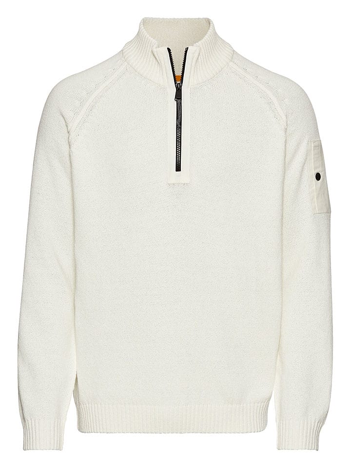 Sweter w kolorze kremowym