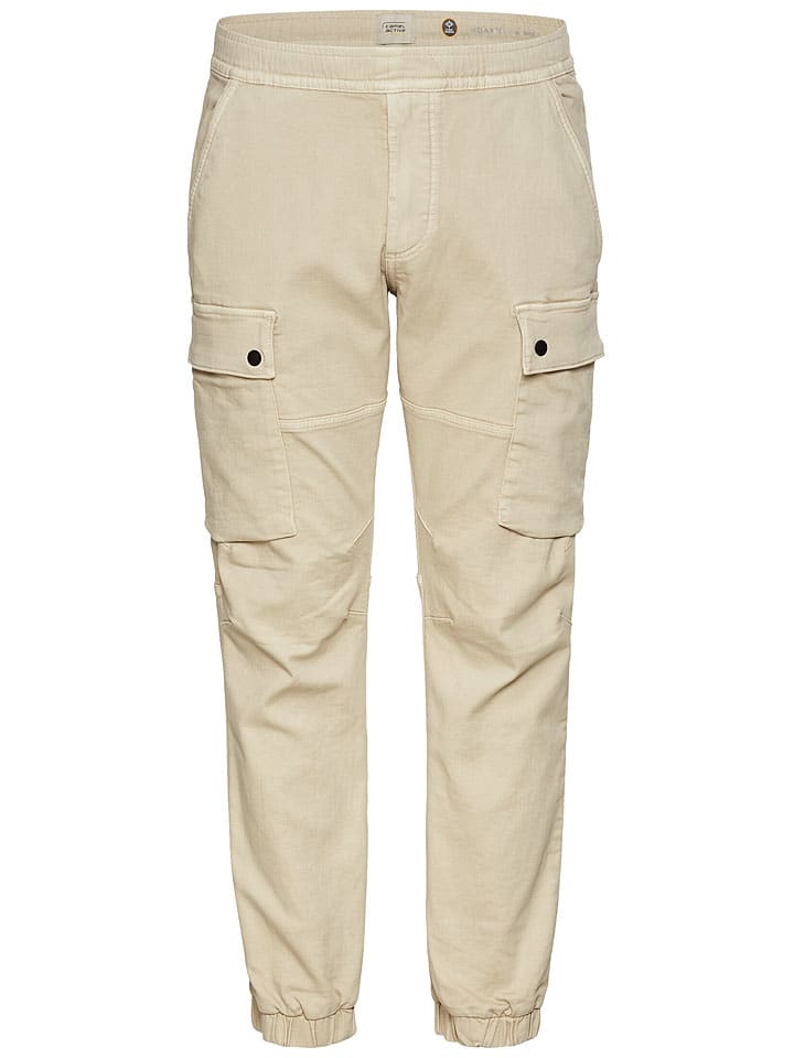 Cargohose - Relaxed fit - in Beige