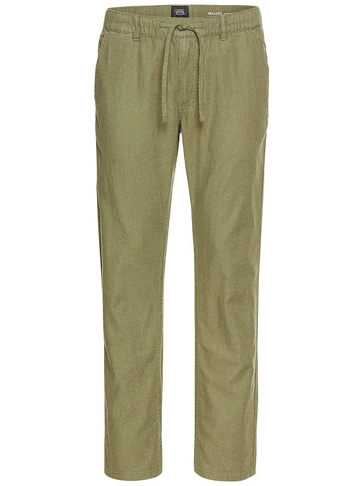 Chino - Relaxed fit - in Grün