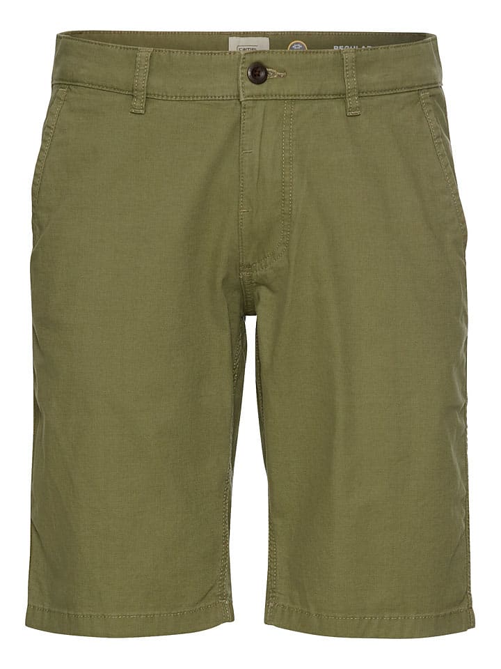Szorty chino - Regular fit -  w kolorze khaki