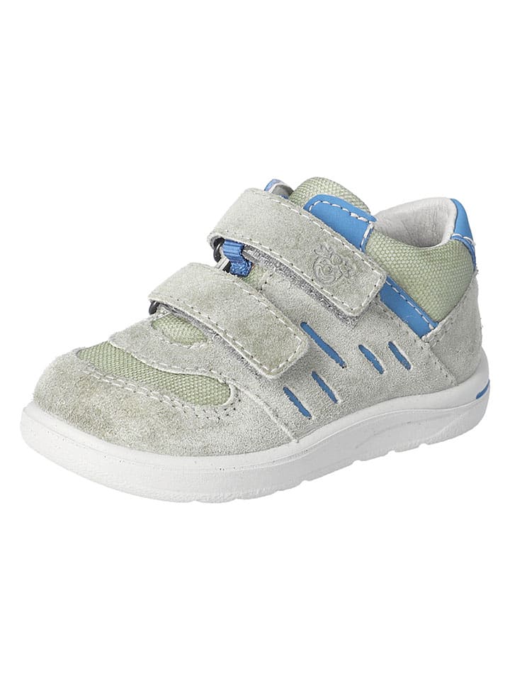 Skórzane sneakersy "Nuro" kolorze khaki