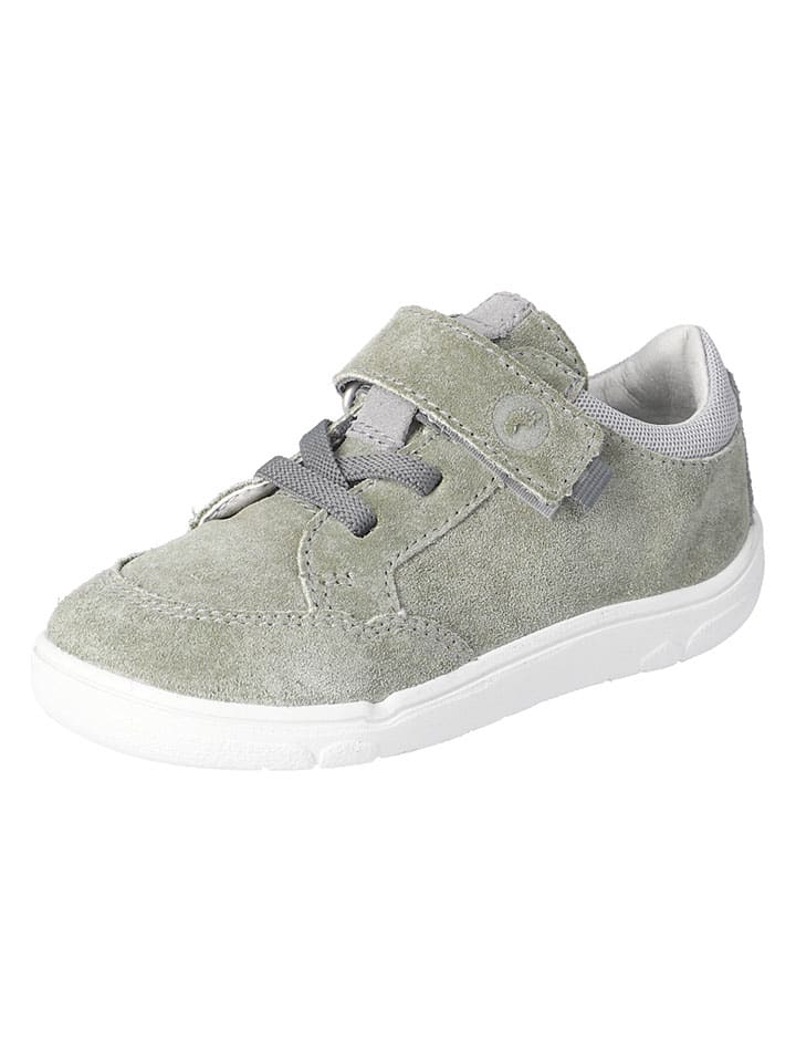 Leder-Sneakers "Arthur" in Khaki