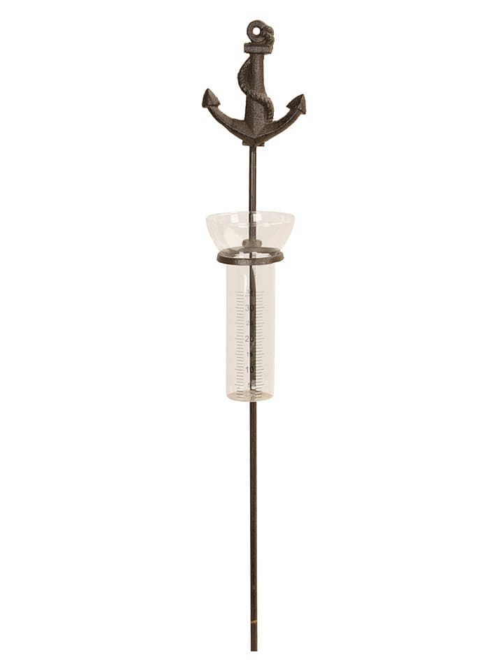 Gartenstecker ''Anker'' in Braun - (B)10 x (H)12 x (T)10,5 cm