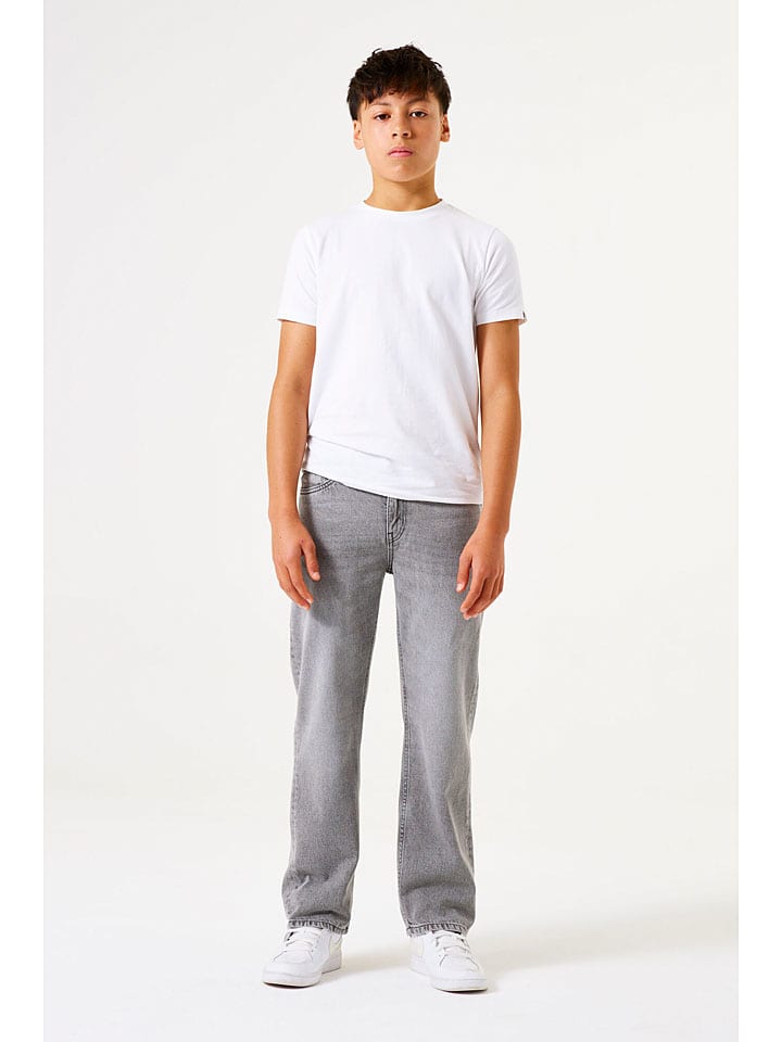 Spijkerbroek "Ilyano" - straight fit - grijs
