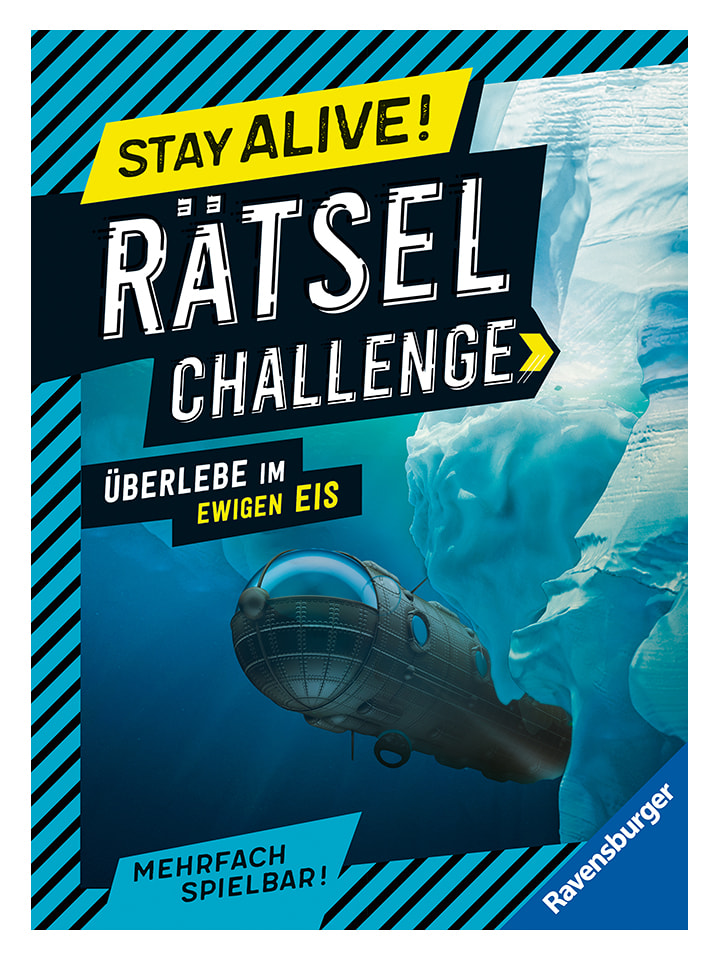 Rätselbuch ''Stay Alive - Überlebe im ewigen Eis''