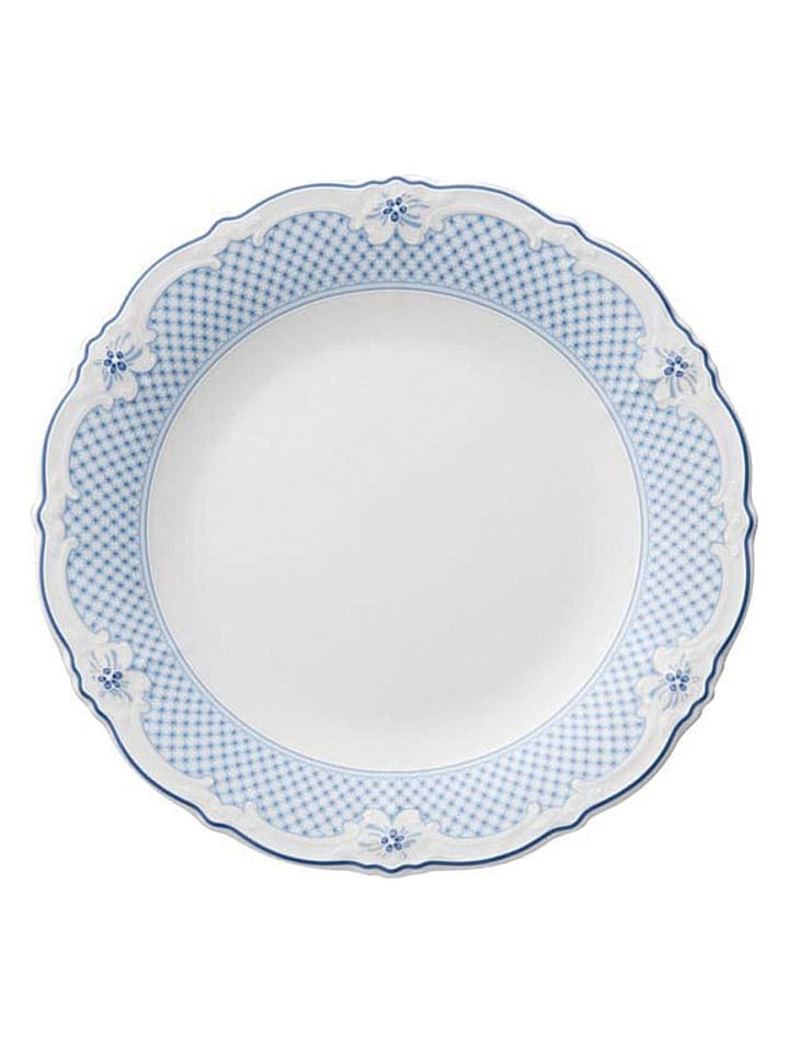 Talerz obiadowy "Estelle" w kolorze błękitnym - Ø 25 cm
