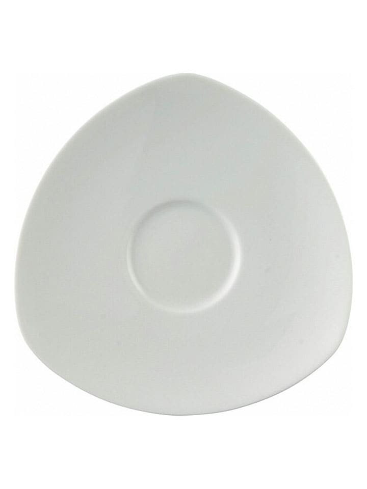 Spodek "Pure" w kolorze białym do filiżanki - Ø 16 cm