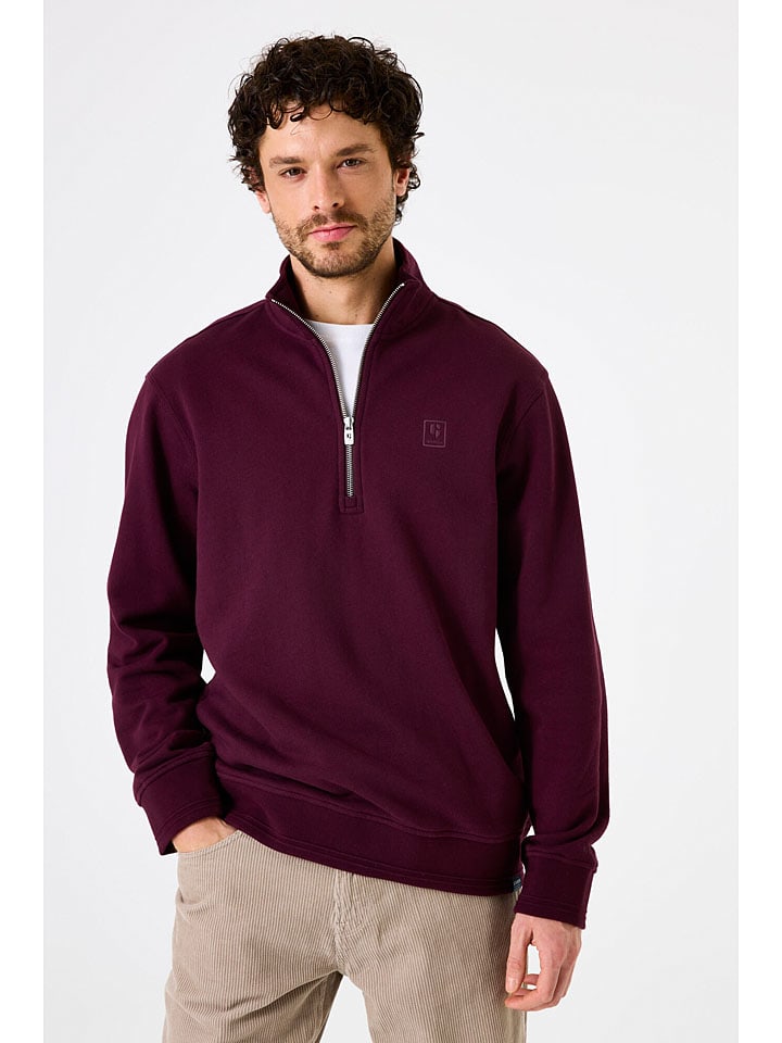 Bluza w kolorze bordowym