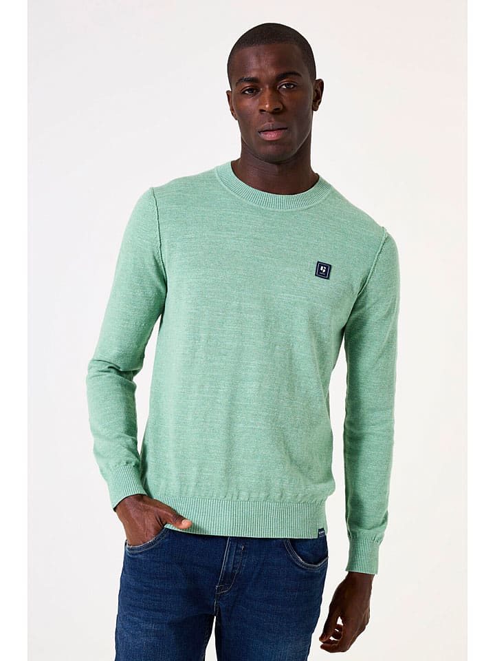 Sweter w kolorze zielonym